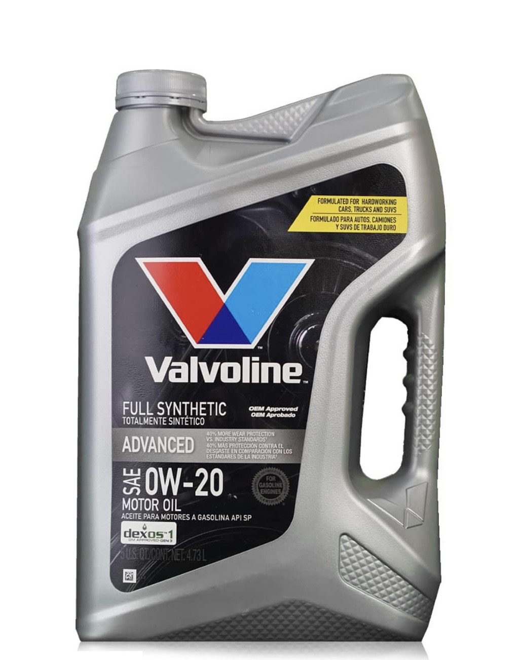 روغن موتور ولولین 0w-20 Advanced حجم 4.7 لیتر