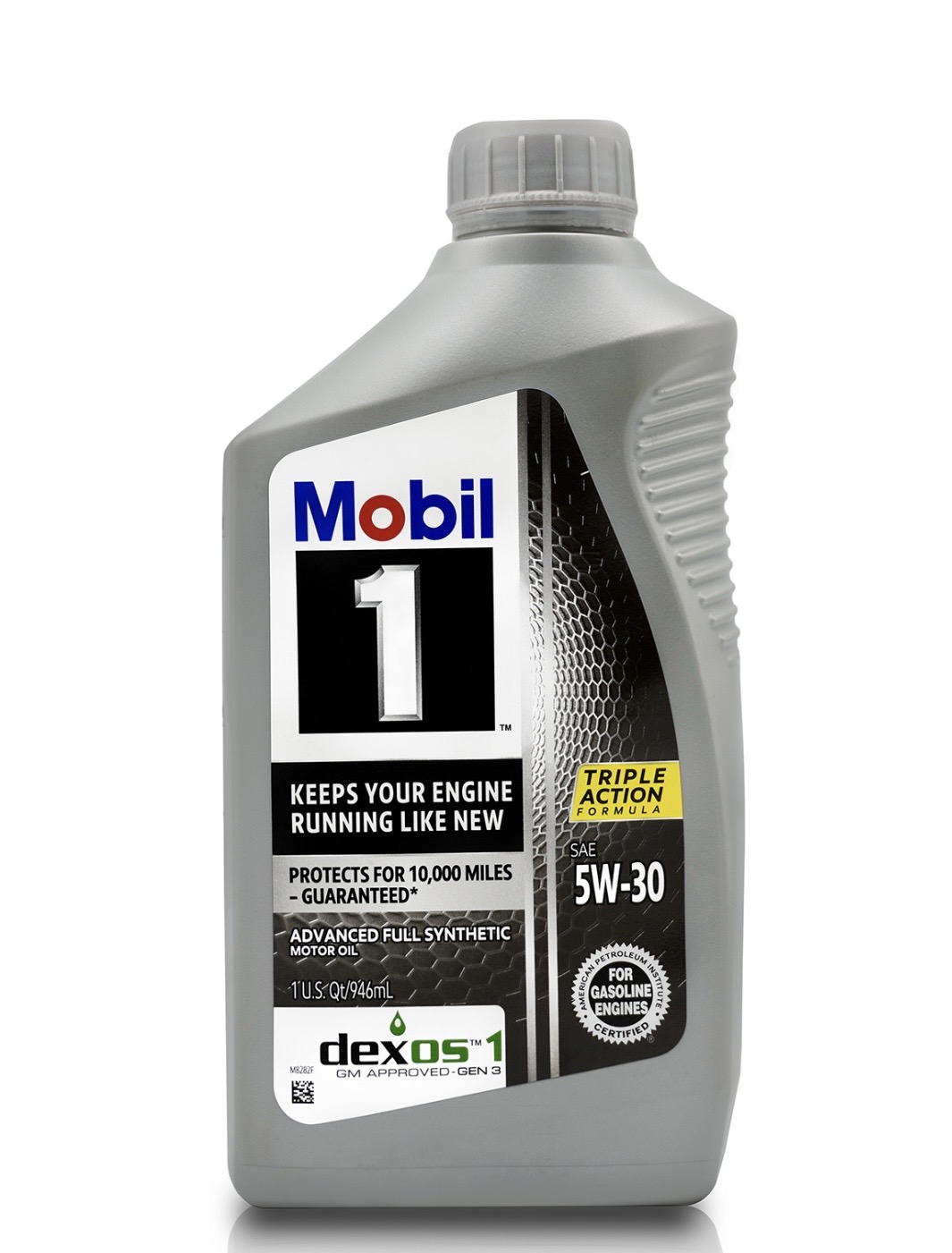 روغن موتور موبیل وان 5w-30 Triple Action حجم 946 میلی لیتر